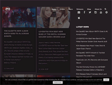 Tablet Screenshot of jpurecords.com